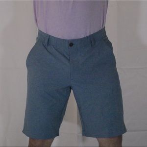 Blue Under Armour performance Golf shorts